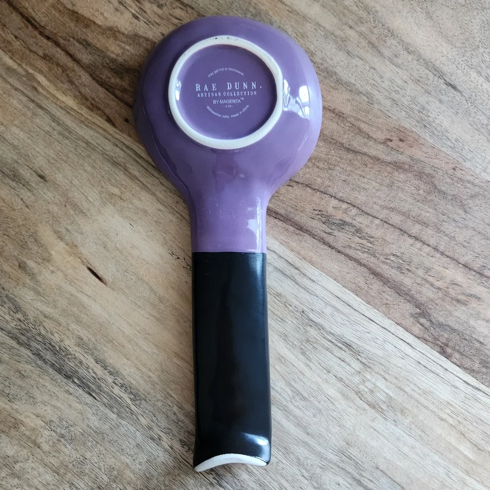 Rae Dunn Purple and Black 